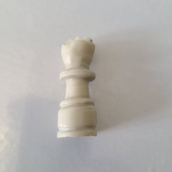 Malachite Chess Board & Pieces Hand Carved Made in Africa 9 Inches - Picture 6 of 8